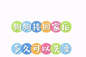 狗生了小孩多久可以洗澡？（正确的宠物洗澡时间和方法）