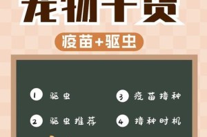 刚出生的狗需要多久驱虫？（驱虫时间表及注意事项）