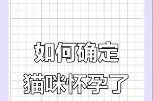 猫咪怀孕初期症状及持续时间解析（探秘猫咪怀孕初期的表现和时间长度）
