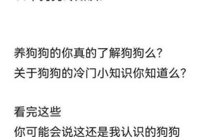 揭秘养狗八大“性”冷知识（探秘狗狗的神奇性行为，让你对它们更了解）